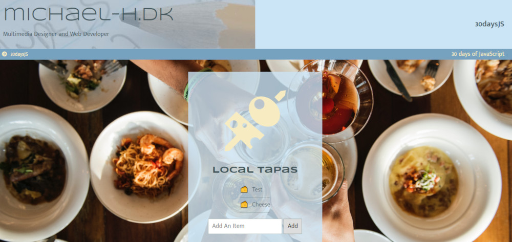 Screenshot of project 15